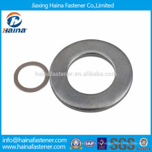 DIN125 JIS B 1256 rondelle plat en acier au carbone en acier zingué en stock